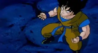 Dragon Ball Z 88 - Un combate de cuerpo a cuerpo.