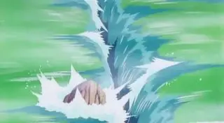 Dragon Ball Z 91 - Goku hace el Kaio-ken aumentado en veinte veces.