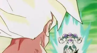 Dragon Ball Z 98 - Freezer utiliza su máximo poder.