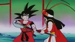 Dragon Ball Capitulo 153: La montaña Fly-Pan esta en llamas, una decisión de vida o muerte