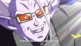 Dragon Ball Heroes  Capitulo 28: ¡Una feroz batalla entre el
  espacio y el tiempo! Vegetto contra Super Fu