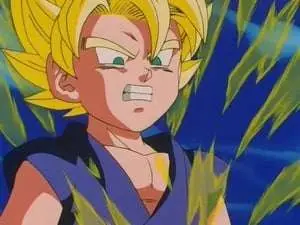 Dragon Ball GT - 20 – Goku es atrapado  por una tsunami hecha de metal