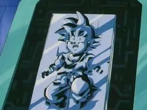 Dragon Ball GT - 21 – Goku es atrapado en  una placa de metal