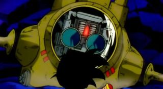Dragon Ball Z 9 - Perdoneme señor robot. Lagrimas que desaparecen en el desierto.