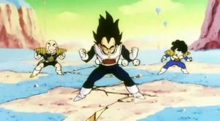 Dragon Ball Z 77 - La aparición de un nuevo guerrero? Piccolo y Nail se fusionan.