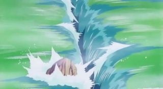 Dragon Ball Z 91 - Goku hace el Kaio-ken aumentado en veinte veces.