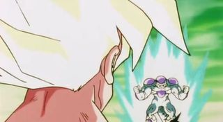 Dragon Ball Z 98 - Freezer utiliza su máximo poder.
